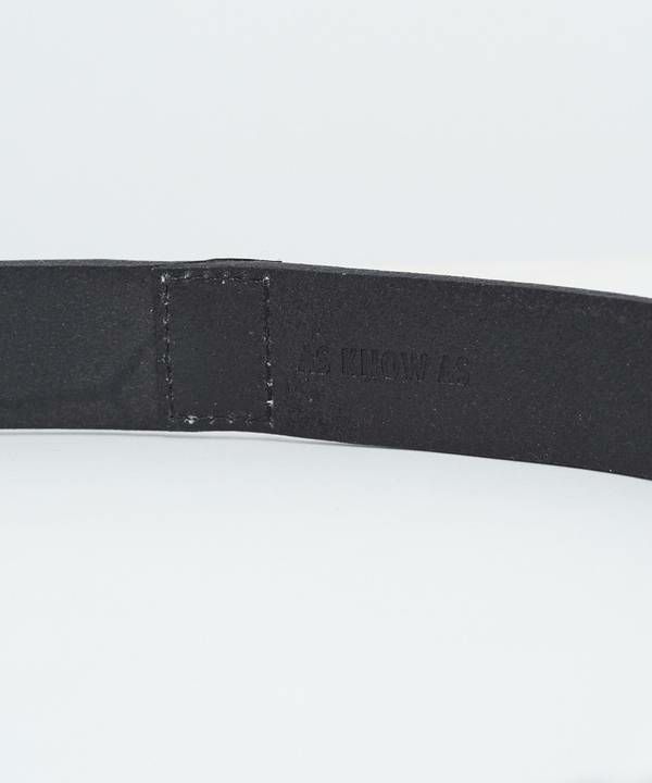 ロングなピンレスベルト | AS KNOW AS オンラインショップ