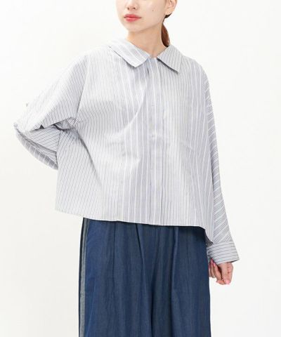 今季ブランド アズノウアズオオラカ ヒラリヒラヒラ ストライプ