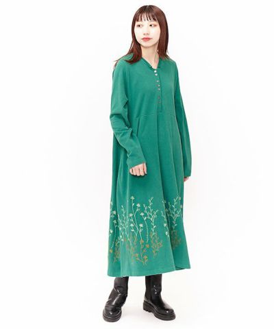 芽ぶきの刺繍ＯＰ