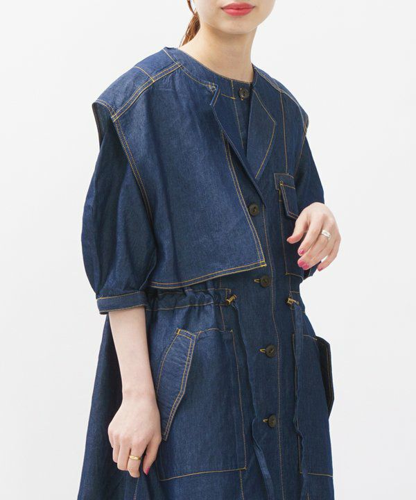 デニム　ジレ　アズノウアズ デニムシリーズ - AS KNOW AS | アズノゥアズ