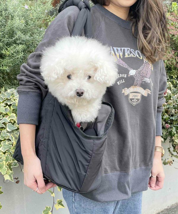 as know as de wan アズノゥアズ デワン　犬用　キャリーバッグ ふわかるっDOGキャリー | AS KNOW AS オンラインショップ