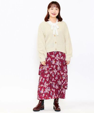 花重ね重ねプリーツＳＫ