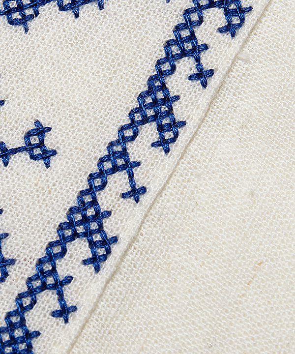 アズノゥアズデワンNWZWZ刺繍PT ペタペタ刺繍たっぷりOP | AS KNOW AS オンラインショップ