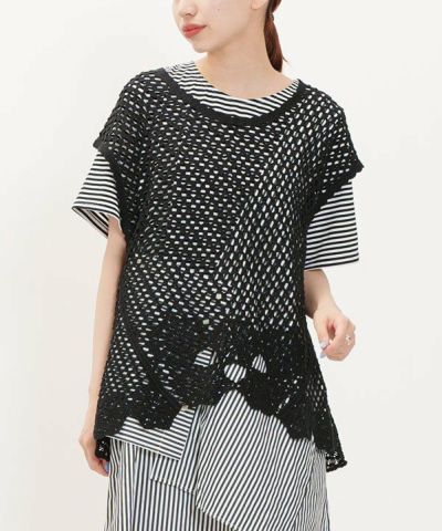 ハンドクロシェでベスト