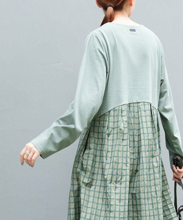 アズノゥアズデワンN Wガーゼチェックシャツ＆OP アズノゥアズデワンN Wガーゼチェックシャツ