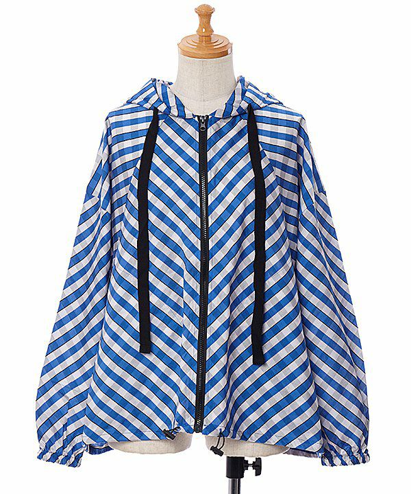 as know as モケチェックフードブルゾン モケチェックフードBZ | AS KNOW AS オンラインショップ