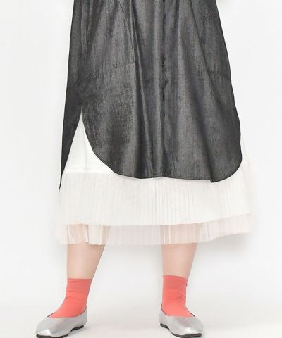ＷプリーツチュールＳＫ