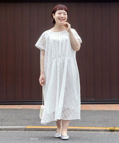 お手軽価格で贈りやすい ダイヤレースで爽やかOP オンラインショップ AS KNOW AS | ワンピース