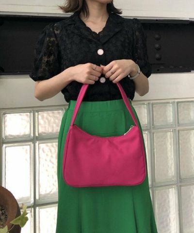 ラインショルダーヌビバッグ＊ダスティピンク＊ハンドメイド fit=scale-down,w=1200