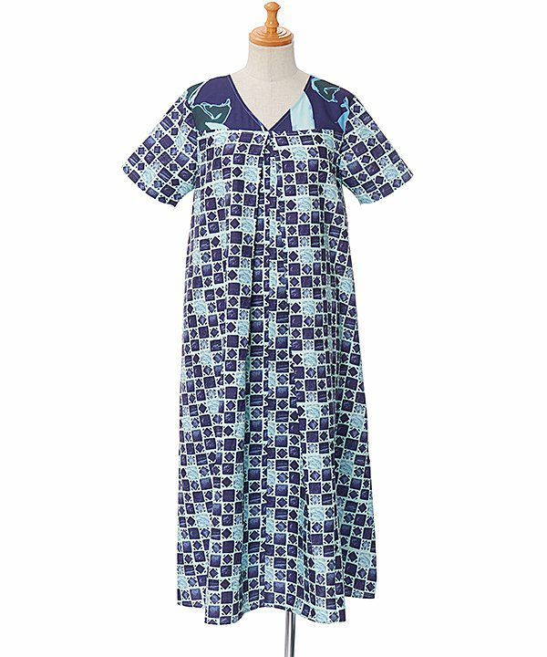 asknow as olaca ブロッキン！OP 半袖ワンピース　XL〜2XL asknow as olaca ブロッキン！OP 半袖ワンピース XL〜2XL - メルカリ