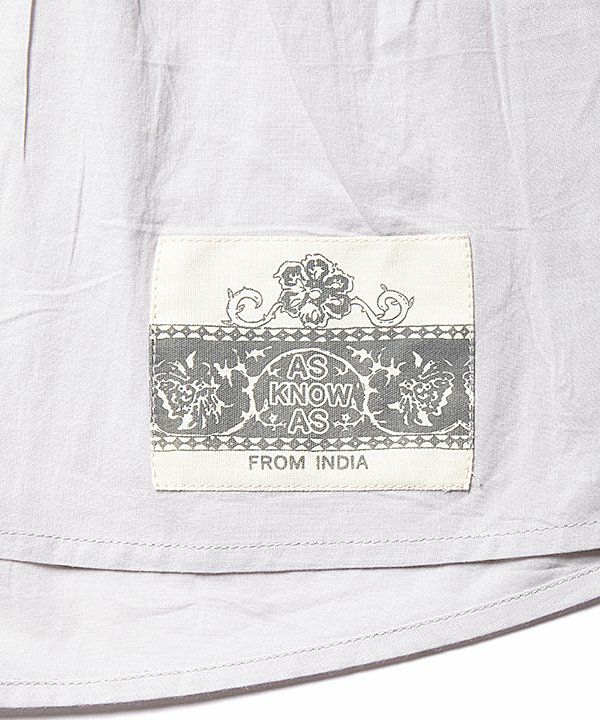 ★タグ付き未使用★アズノウアズオオラカ　麻混　刺繍たっぷりチュニックブラウス エスニック刺繍BL | AS KNOW AS オンラインショップ