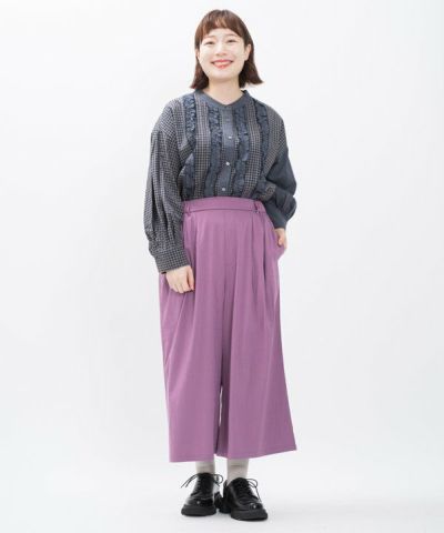ストレスレスワイドパンツ