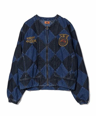 ＫＭ☆パッチＷ刺繍ＢＺ