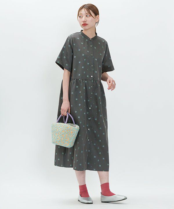 Mary様 LACE DOCKING FADE DENIM PANTS