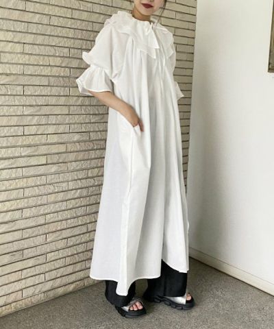さくらんぼとリボン　レースニットのフリフリワンピース見本 たっぷりフリルリボンOP | AS KNOW AS オンラインショップ