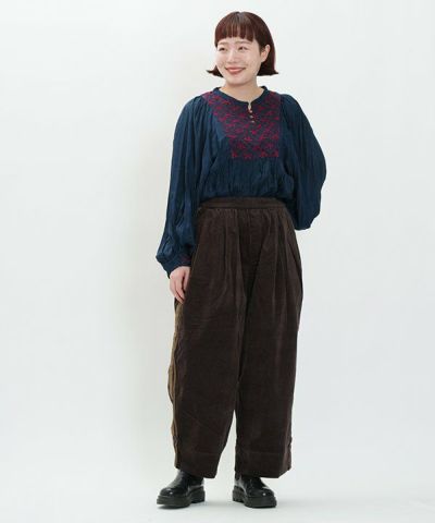 ストレッチ別珍ラインＰＴ