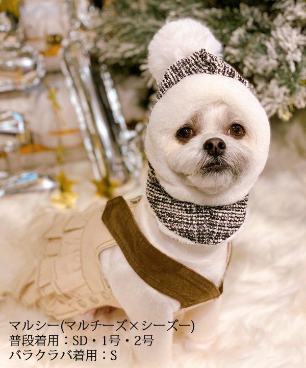 定価4.6万　clyde ファーバラクラバ　スヌード org.jpg