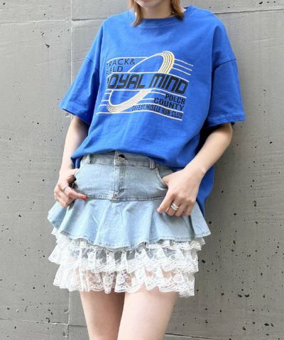 レースフリルデニミニＳＫ