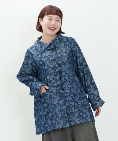 ジャカジャンデニムコート