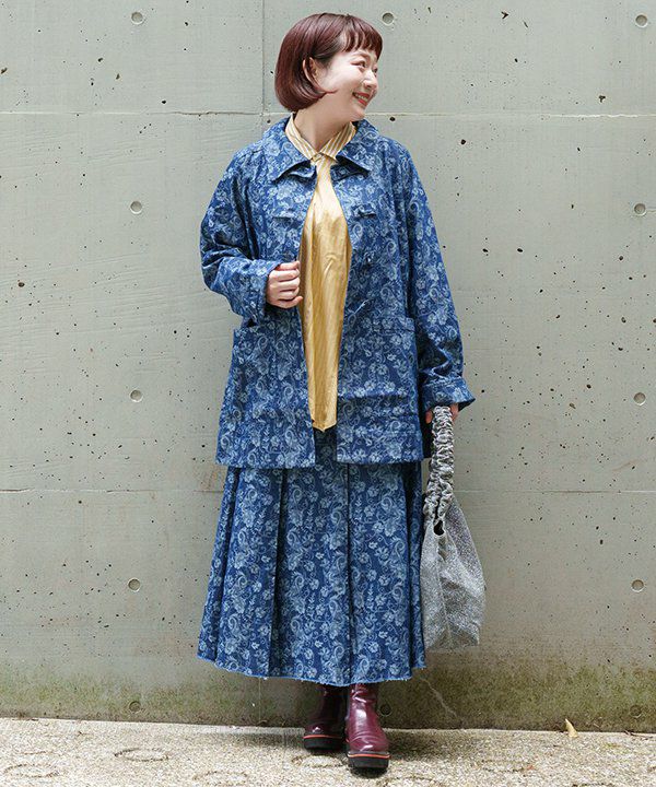 【値下げ中】LAZY OAF マリーちゃん　デニムジャケット graphzero graphzero(グラフゼロ) モンスターストレッチ 1st
