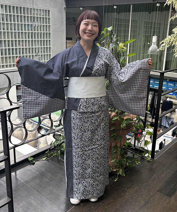 ネイビー　着丈148ｃｍ