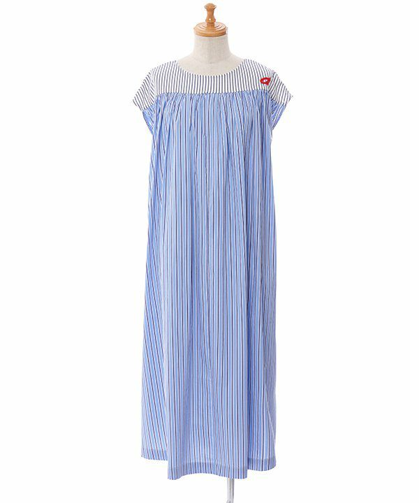 AS 慶ん KNOW AS olaca タテヨコの共演ワンピース クロsize3 新品