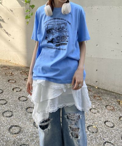 アズノウアズ ステッチ効いたMIXSK