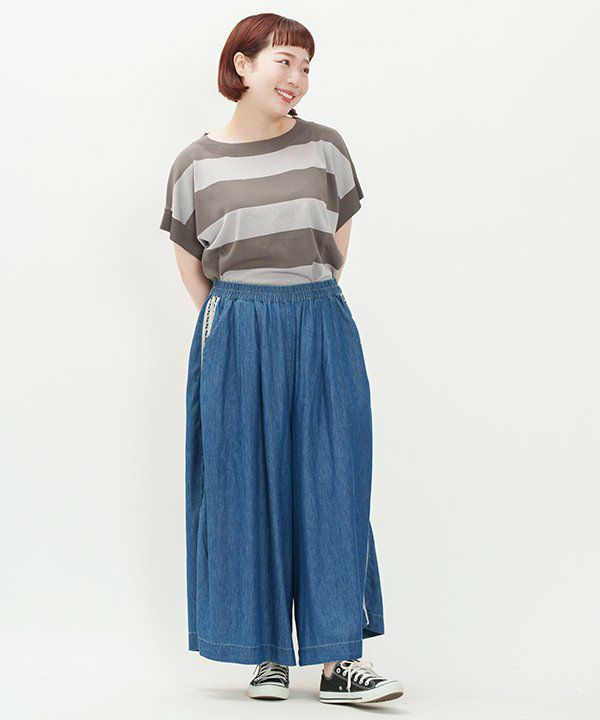 卸売 デニムでチロリンOP | AS KNOW AS オンラインショップ ワンピース