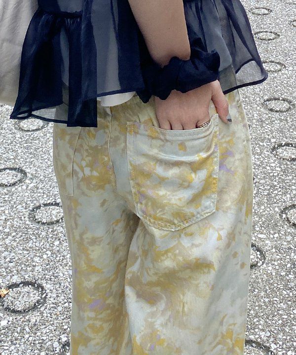 総柄でオハナワイドPT | AS KNOW AS オンラインショップ