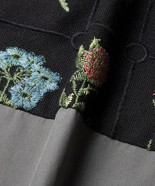 アズノゥアズ オオラカ・植物図鑑の世界刺繍SH ③ 植物図鑑の世界刺繍OP | AS KNOW AS オンラインショップ