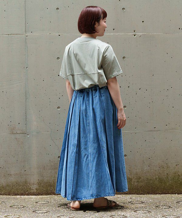 パタパタデニムスカート | AS KNOW AS オンラインショップ