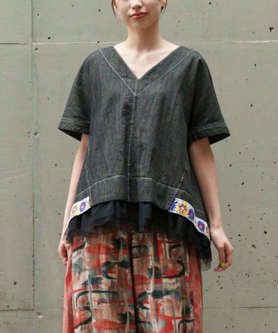 引き算的綿麻デニチュＰＯ