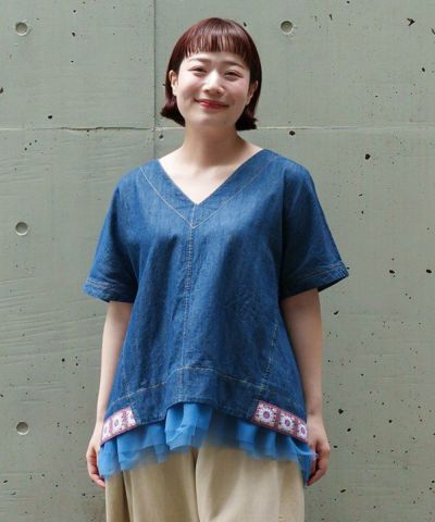 引き算的綿麻デニチュＰＯ
