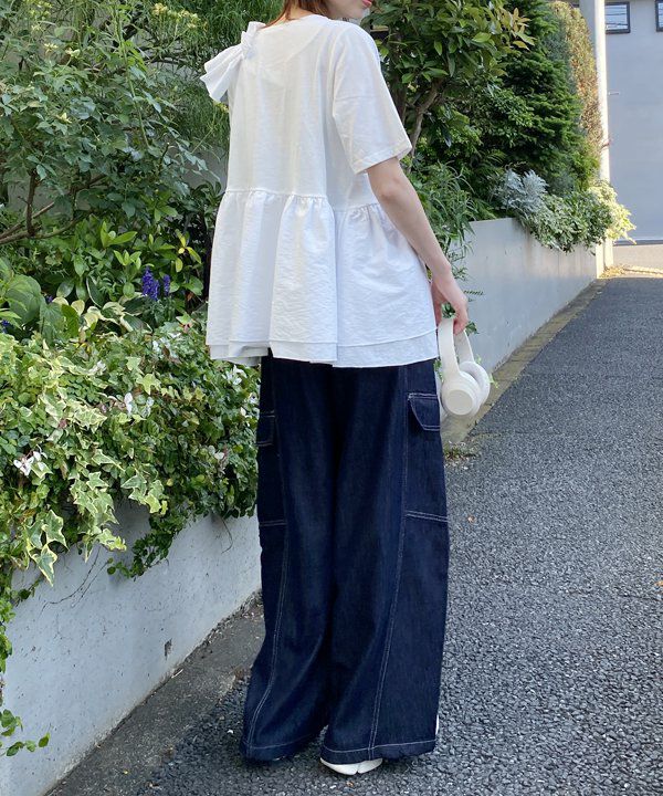 ステッチ際立つカーゴPT | AS KNOW AS オンラインショップ