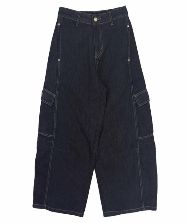 美品⭐️ボッテガヴェネタ 2way ウエストゴムワークパンツ ドロスト 46 BOTTEGA VENETA（ボッテガヴェネタ）中古・古着オンライン通販