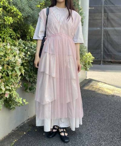 ドットに注目チュールジレ