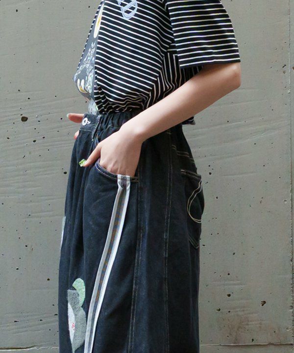 幸せ咲くAS花デニム | AS KNOW AS オンラインショップ