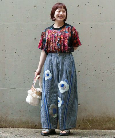 幸せ咲くＡＳ花デニム