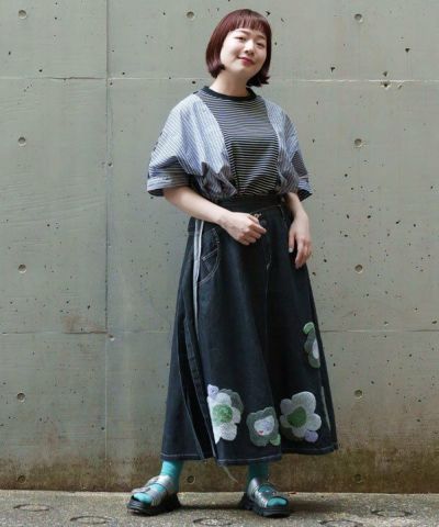 幸せ咲くＡＳ花スカート
