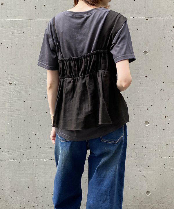 【nikosensei】ビスチェのみ ショップニコニコ ShopNikoNiko かぎ編み ニットビスチェ ma