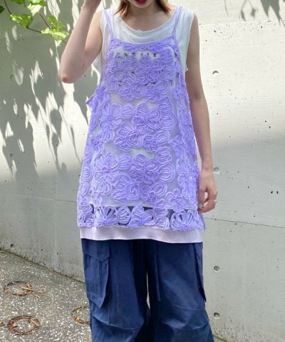 花咲くシアーキャミ