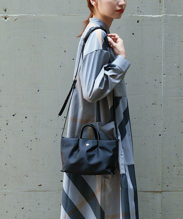 ason as on ショルダーバッグ 2way レディース アッシュ S