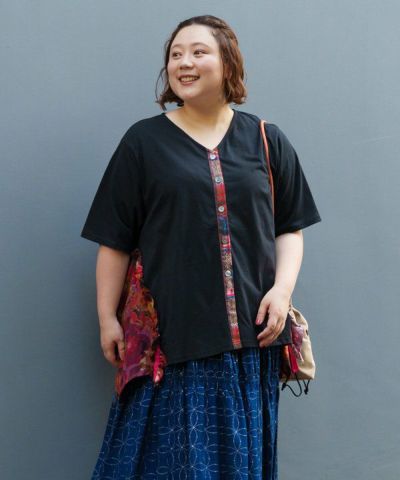 三種の柄でカットトップス