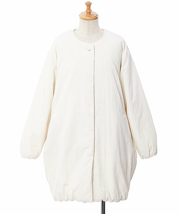 アズノウアズ オオラカ 19号サイズ ノーカラーロングコート ロングコート | アズノゥアズ レディース服のファッション通販サイト