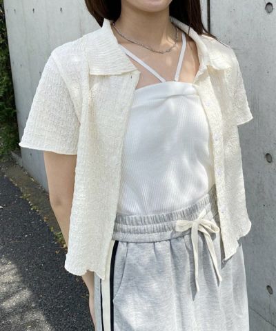 リブホルター風キャミ