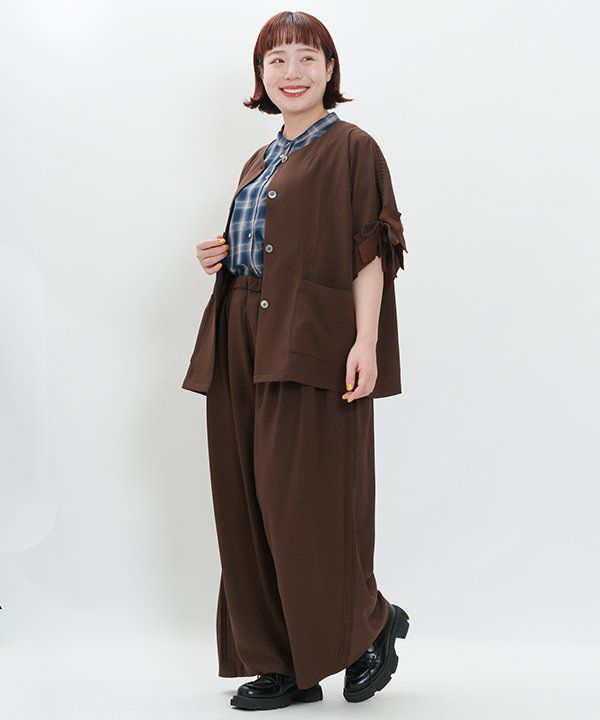 アズノゥアズ  オオラカ ワイドパンツ【19号】 アズノゥアズ オオラカ ワイドパンツ【19号】