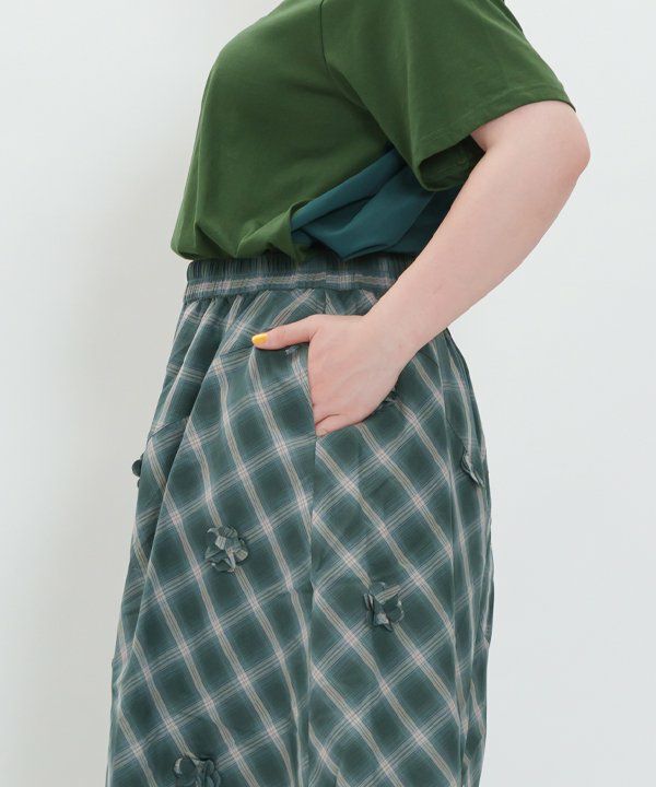 チェック咲く花SK的PT | AS KNOW AS オンラインショップ