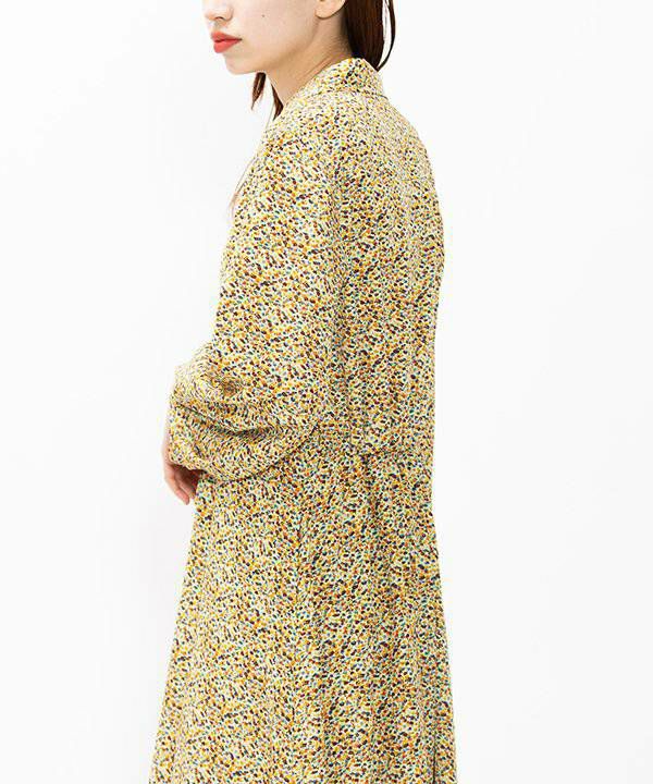 【新品】アズノウアズ　花柄ノースリーブ　コットン　ロングワンピース 新品】アズノウアズ 花柄ノースリーブ コットン ロング