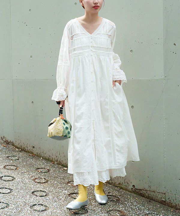 ラ*ラ様 ￼上品で華やか スタイルアップワンピース9号 超レースだらけOP | AS KNOW AS オンラインショップ