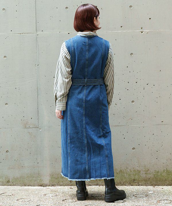 EPOCA デニムロングワンピース　期間限定お値下げ！ EPOCA デニムロングワンピース 期間限定お値下げ！ - メルカリ